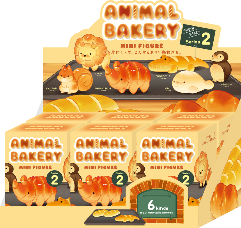 Animal Bakery Minifigure: Series 2 - Blind Box Mini Charm