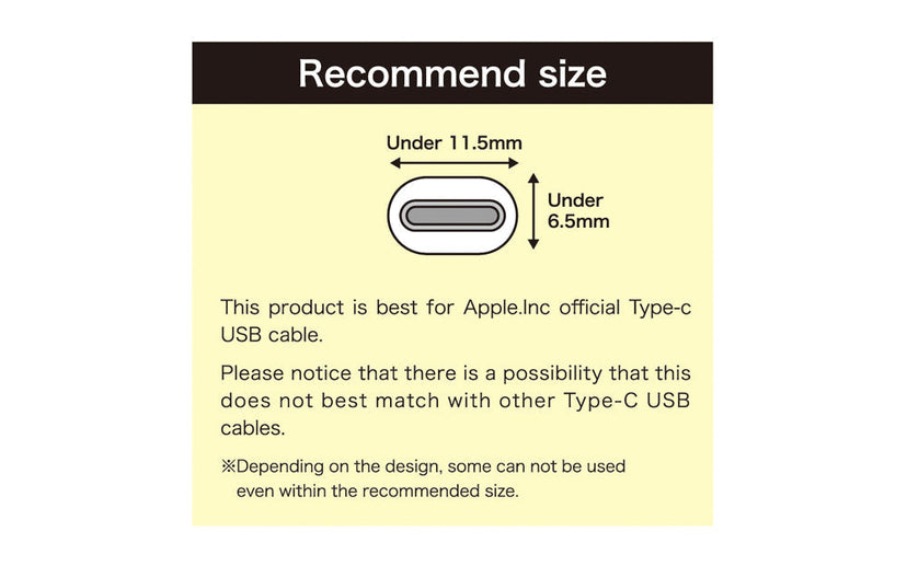 CABLE BITE for Type-C USB - Easy Pocket Ready