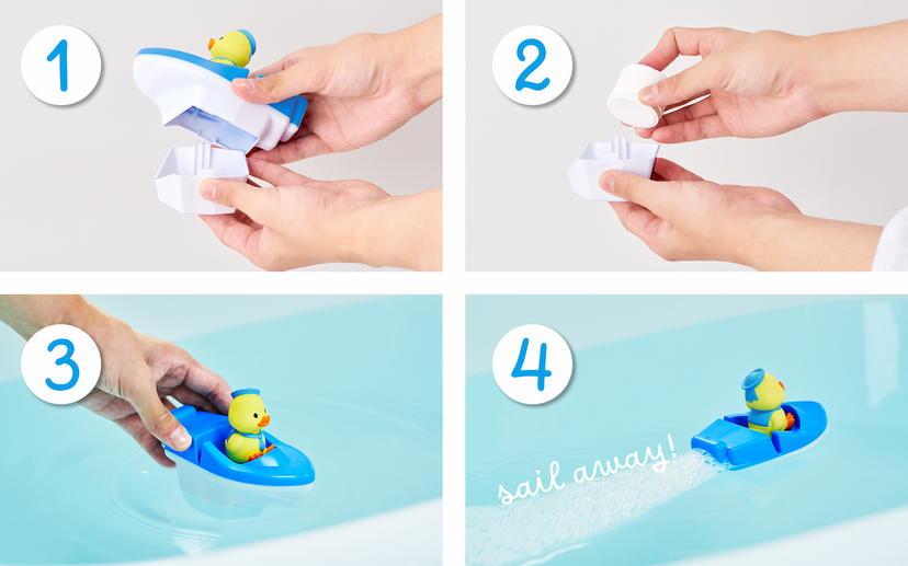Duck Sailor Boat - Mini Pocket Charm