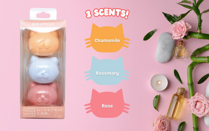 NekoMote Bath Ball Gift Set - Bath Set