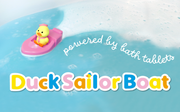 Duck Sailor Boat - Mini Pocket Charm