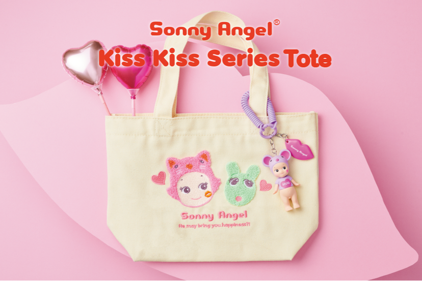 Kiss Kiss Tote - Pocket Ready