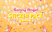 Sonny Angel Sticker Pack - Series 2 - Travel Gift Choice