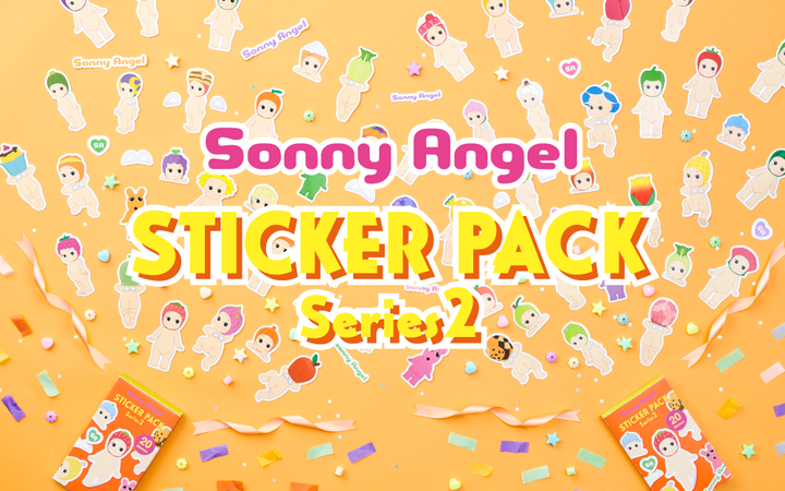 Sonny Angel Sticker Pack - Series 2 - Travel Gift Choice