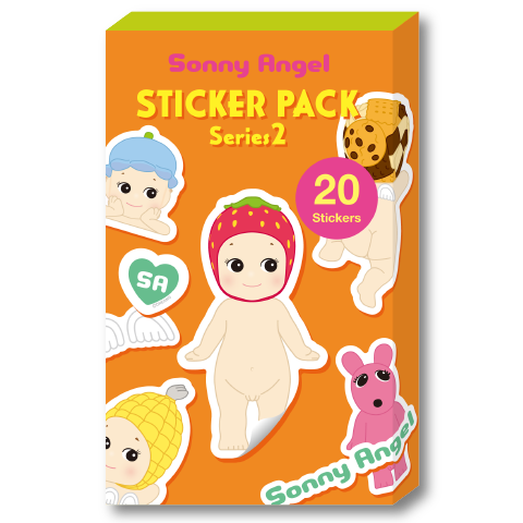 Sonny Angel Sticker Pack - Series 2 - Travel Gift Choice